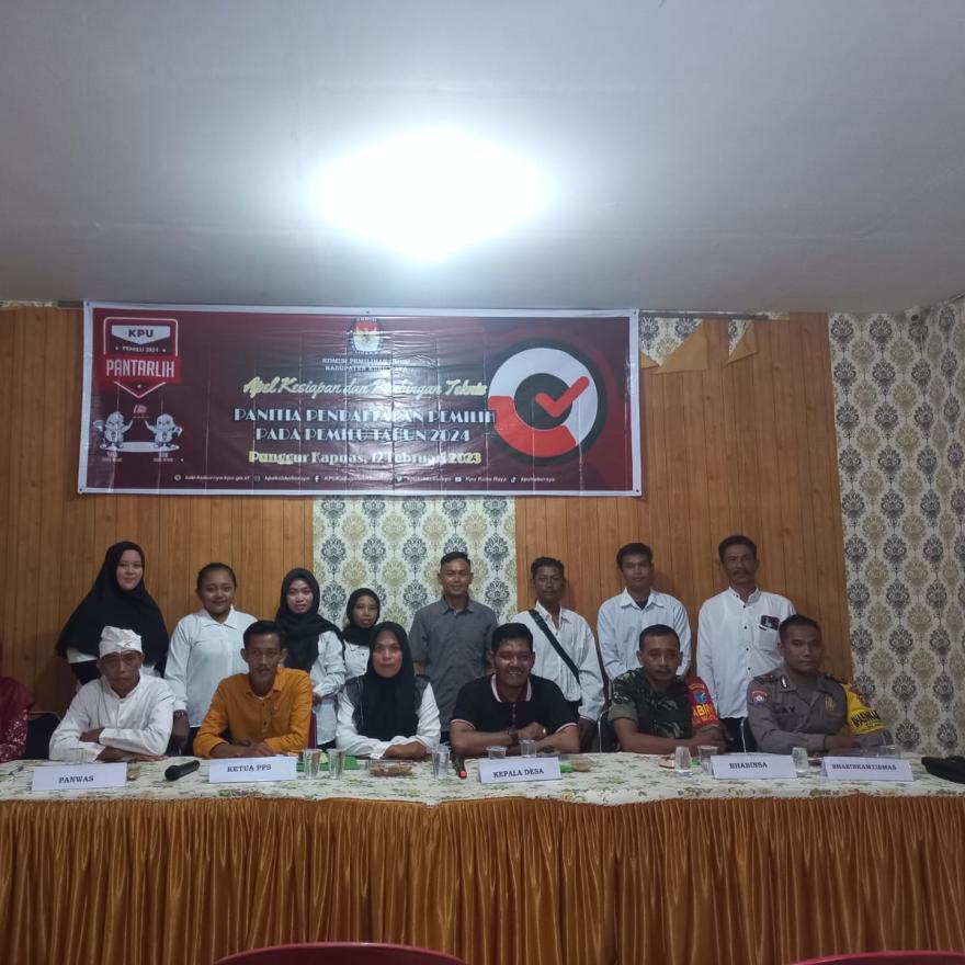 8 Pantarlih Dilantik Siap Melaksanakan Coklit